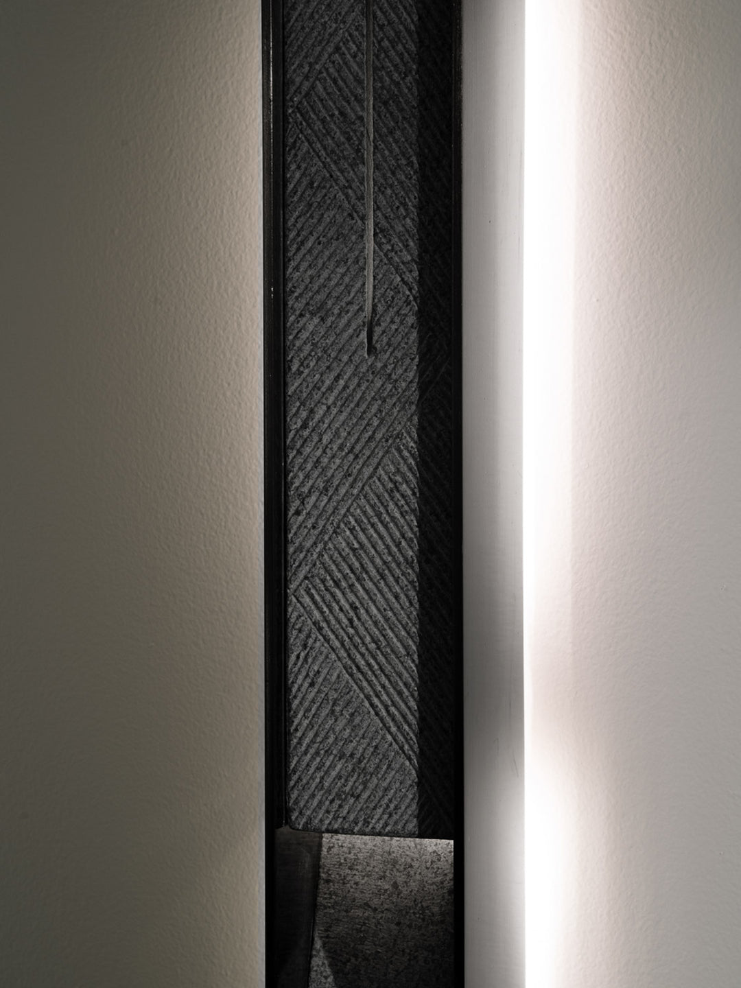 Large Steel Wall Light alternate view