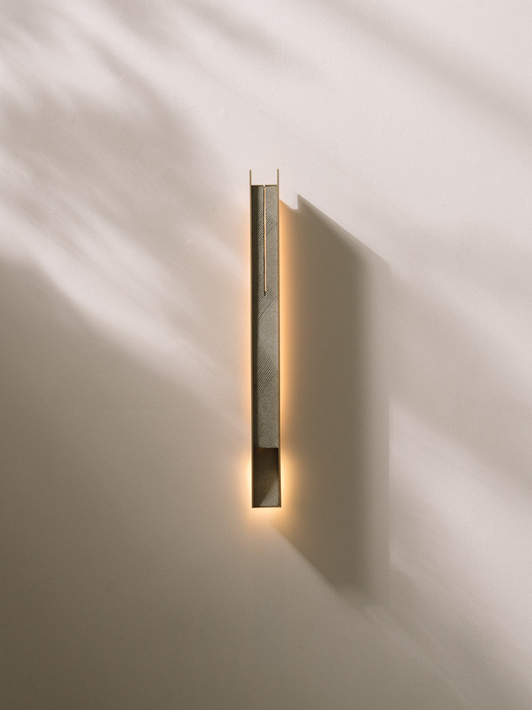 Large Bronze Wall Light alternate view